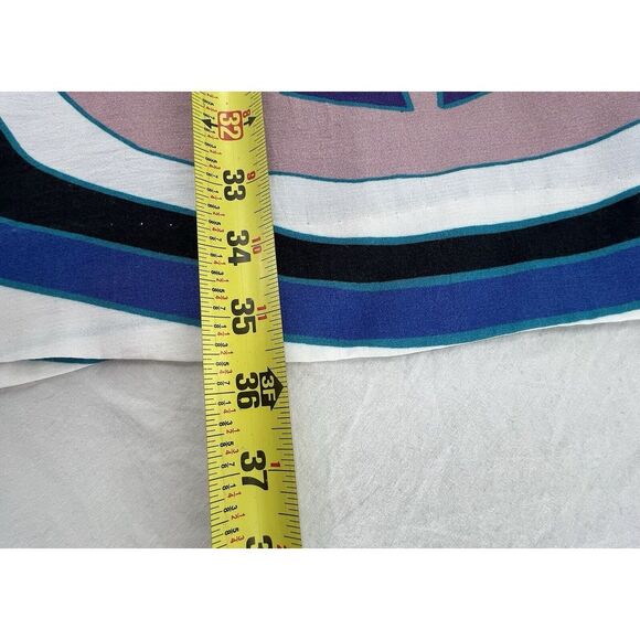 P Nicole Miller Artelier Blue Tribal Geometric Print Mini Sheath Dress Sz Petite - Picture 14 of 16